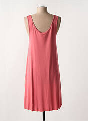 Chemise de nuit rose SOFTY pour femme seconde vue