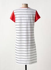 Chemise de nuit rouge MASSANA pour femme seconde vue