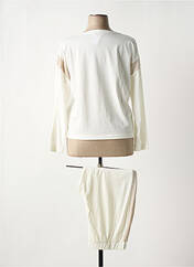 Pyjama blanc PLUTO pour femme seconde vue