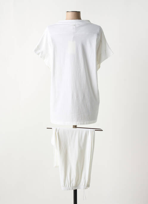 Pyjama blanc PLUTO pour femme