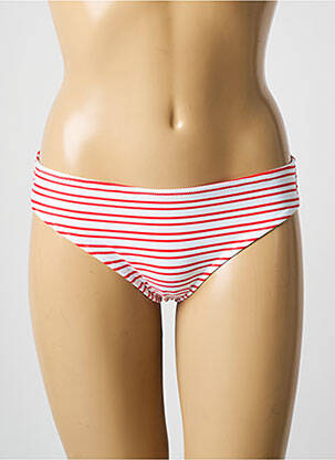 Bas de maillot de bain stretch culotte rouge FREYA femme