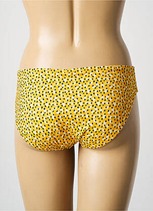 Bas de maillot de bain stretch culotte jaune FREYA femme