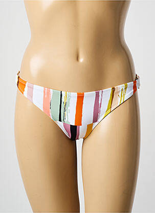 Bas de maillot de bain stretch culotte blanc FREYA femme