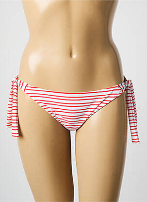 Bas de maillot de bain stretch bikini rouge FREYA femme