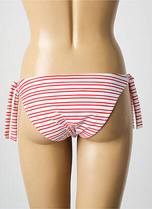 Bas de maillot de bain stretch bikini rouge FREYA femme