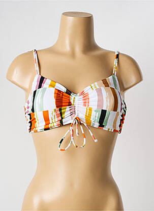 Haut de maillot de bain blanc FREYA pour femme