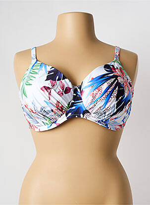 Haut de maillot de bain bleu FANTASIE femme