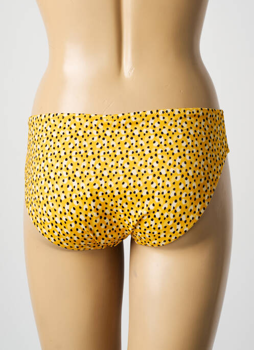 Bas de maillot de bain stretch culotte jaune FREYA femme