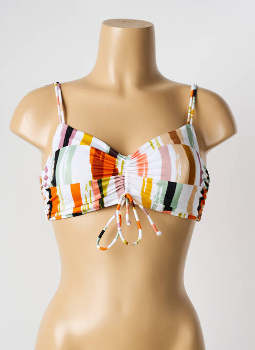 Haut de maillot de bain blanc FREYA pour femme