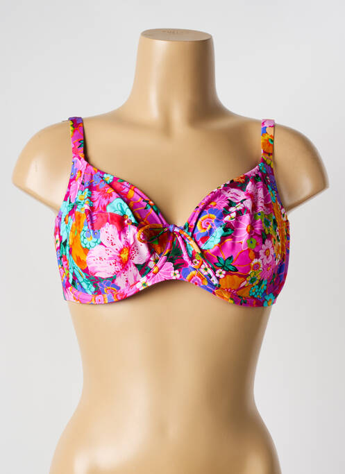 Haut de maillot de bain rose PRIMA DONNA pour femme