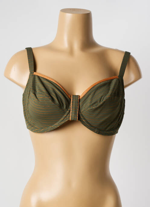 Haut de maillot de bain vert PRIMA DONNA femme