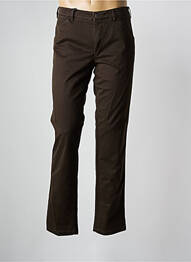 Pantalon chino bio taille normale marron MEYER homme