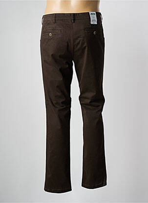 Pantalon chino bio taille normale marron MEYER homme