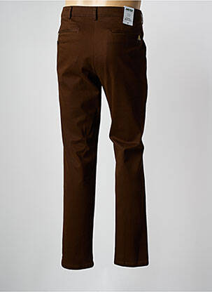 Pantalon chino bio taille normale marron MEYER homme