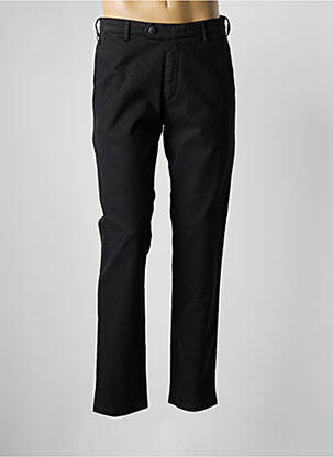 Pantalon chino tissage chiné taille basse gris MEYER homme