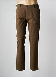 Pantalon chino stretch taille normale vert MEYER homme