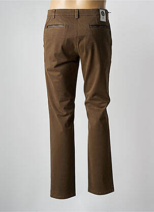 Pantalon chino stretch taille normale vert MEYER homme