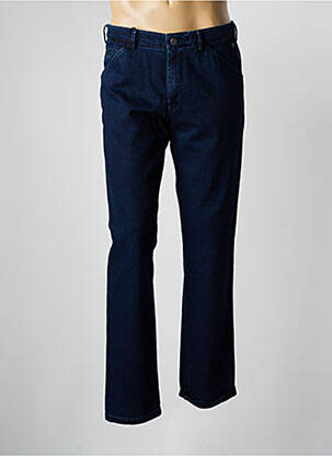 Pantalon chino stretch taille normale bleu MEYER homme