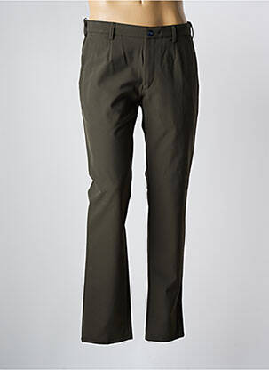 Pantalon chino poches taille normale vert MEYER homme