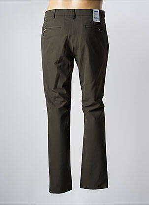 Pantalon chino poches taille normale vert MEYER homme