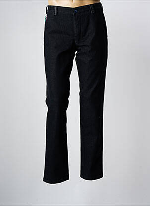 Pantalon chino stretch taille normale noir MEYER homme