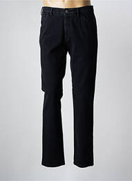 Pantalon chino stretch taille basse noir MEYER homme