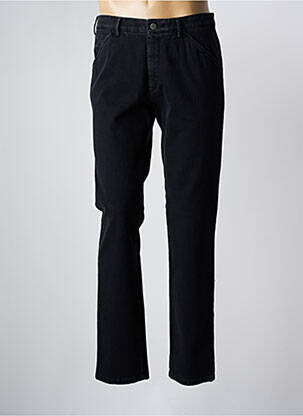 Pantalon chino stretch taille basse noir MEYER homme