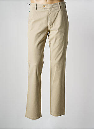 Pantalon chino beige MEYER pour homme