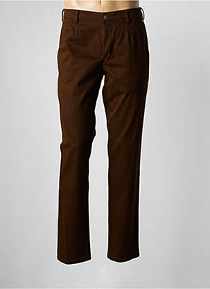 Pantalon chino marron MEYER pour homme