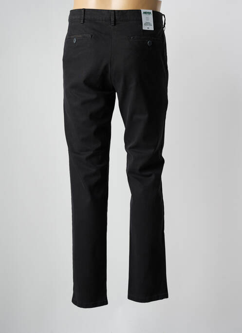 Pantalon chino tissage chiné taille basse gris MEYER homme