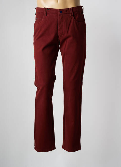 Pantalon chino bio taille normale orange MEYER homme