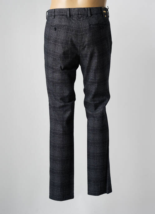 Pantalon chino imprimé imprimé prince de galle taille normale gris MEYER homme