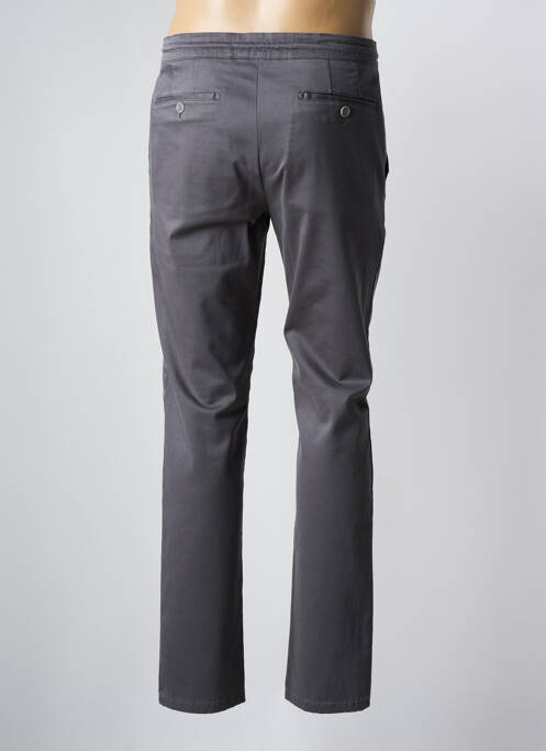 Pantalon chino stretch taille normale gris MEYER homme