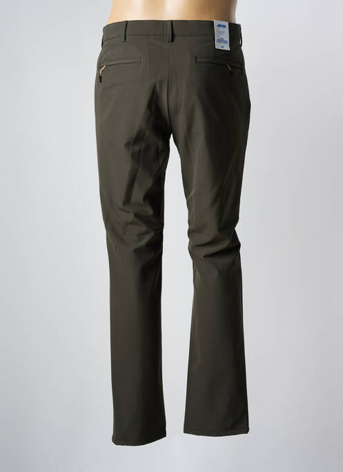 Pantalon chino poches taille normale vert MEYER homme