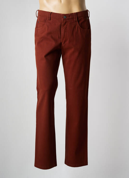 Pantalon chino marron MEYER pour homme