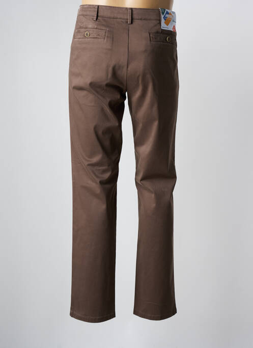 Pantalon chino marron MEYER pour homme
