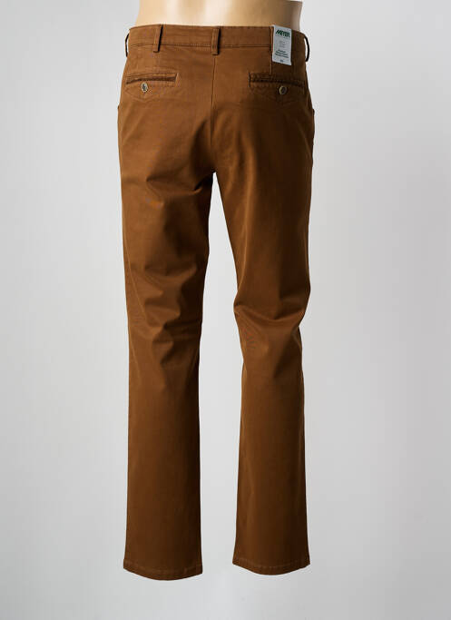 Pantalon droit marron MEYER pour homme