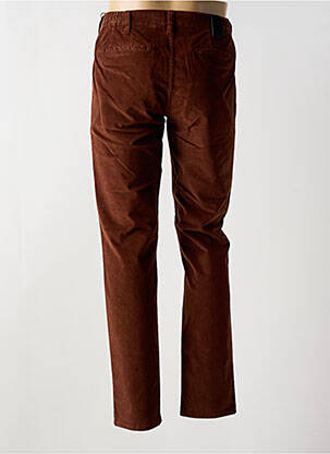Pantalon chino tissage chiné taille normale marron M5 BY MEYER homme