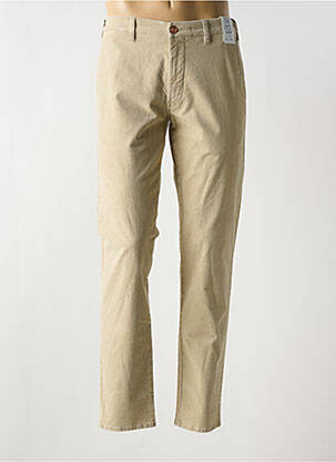 Pantalon chino tissage chiné taille normale beige M5 BY MEYER homme