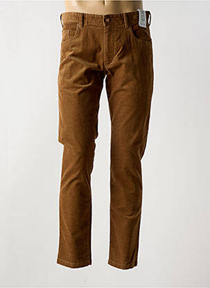 Pantalon slim stretch taille normale marron M5 BY MEYER homme
