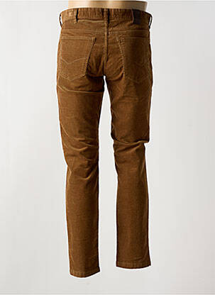 Pantalon slim stretch taille normale marron M5 BY MEYER homme