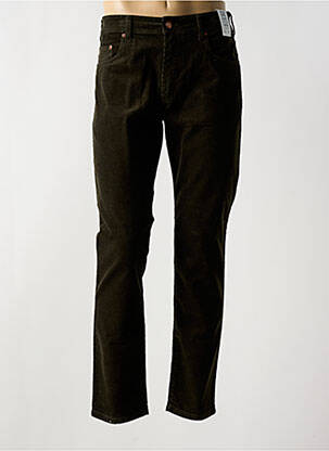 Pantalon slim tissage velours taille normale vert M5 BY MEYER homme