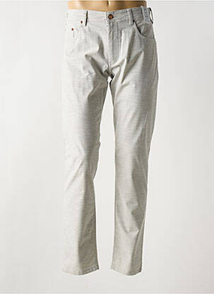 Pantalon slim stretch taille normale gris M5 BY MEYER homme