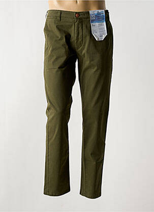 Pantalon chino stretch taille normale vert M5 BY MEYER homme
