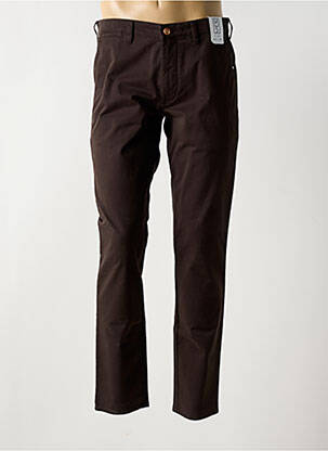 Pantalon chino bio taille normale marron M5 BY MEYER homme