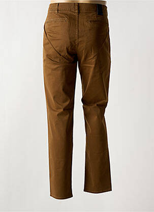 Pantalon chino bio taille haute marron M5 BY MEYER homme