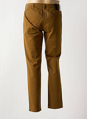 Pantalon chino bio taille haute marron M5 BY MEYER homme