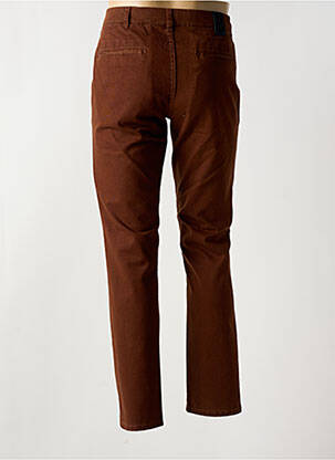 Pantalon chino tissage chiné taille normale orange M5 BY MEYER homme