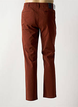 Pantalon chino tissage chiné taille normale marron M5 BY MEYER homme