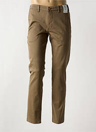 Pantalon chino bio taille normale marron M5 BY MEYER homme
